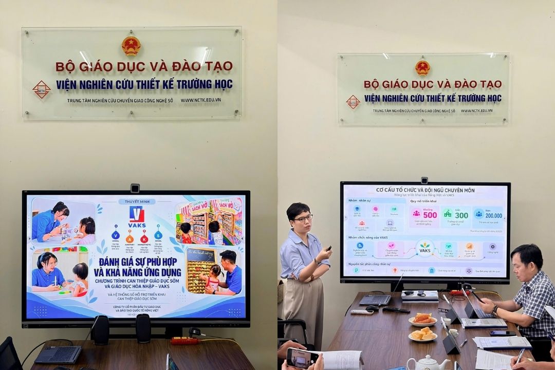rong viet education bao cao tham dinh can thiep som 1